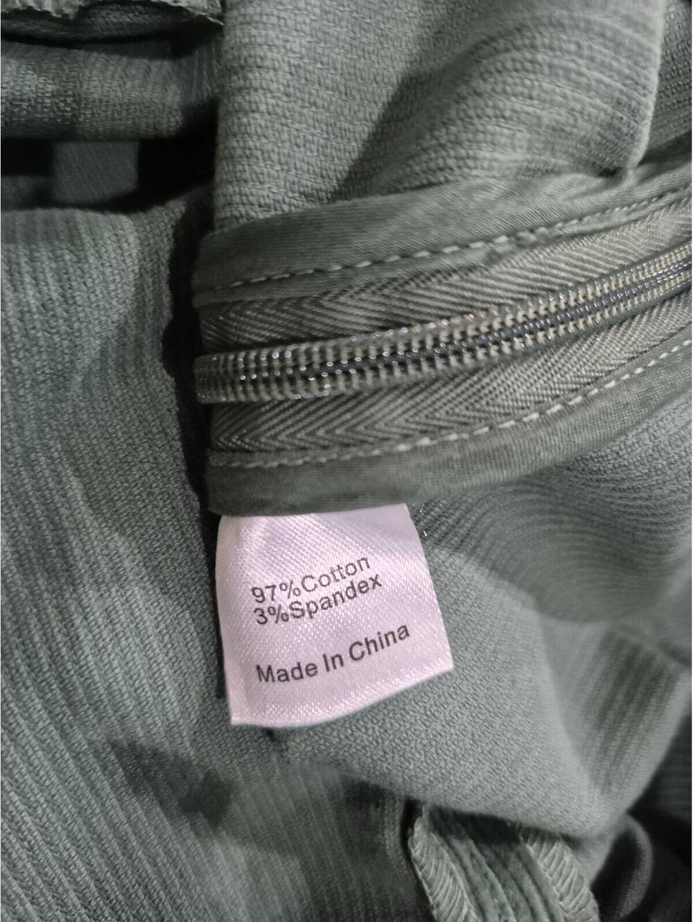 Tuckernuck Courduroy Green womens pants size small - Picture 5 of 5